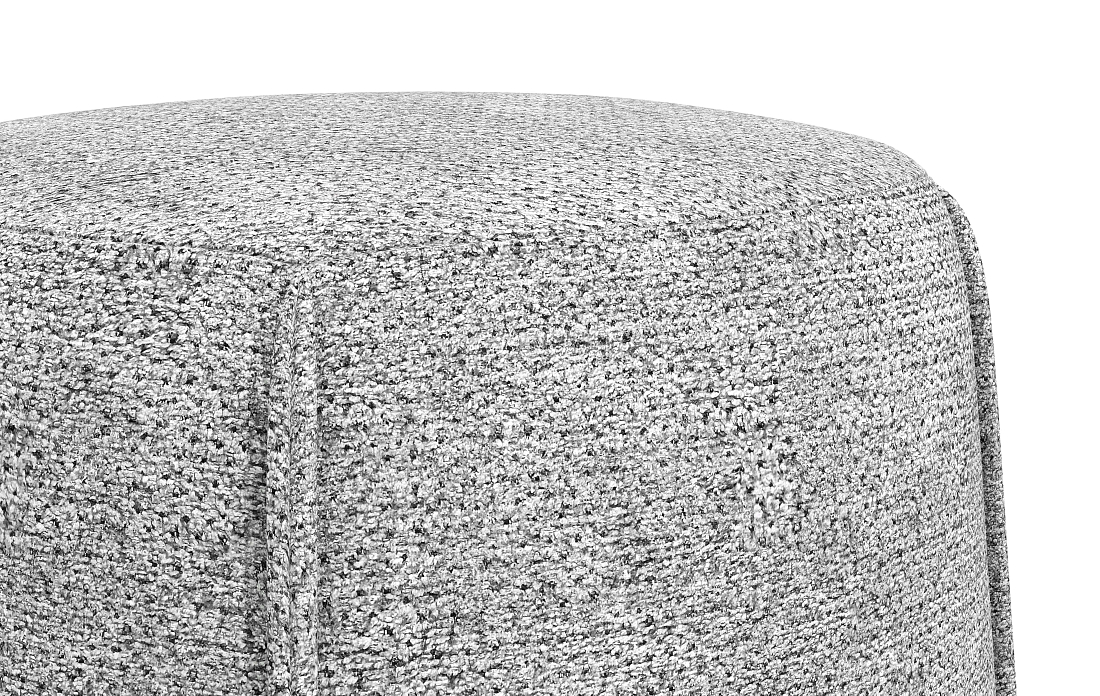 Шелдон / пуф велюр sierra 1 светло-серый